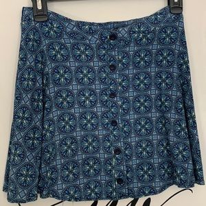 blue skirt from Nordstrom